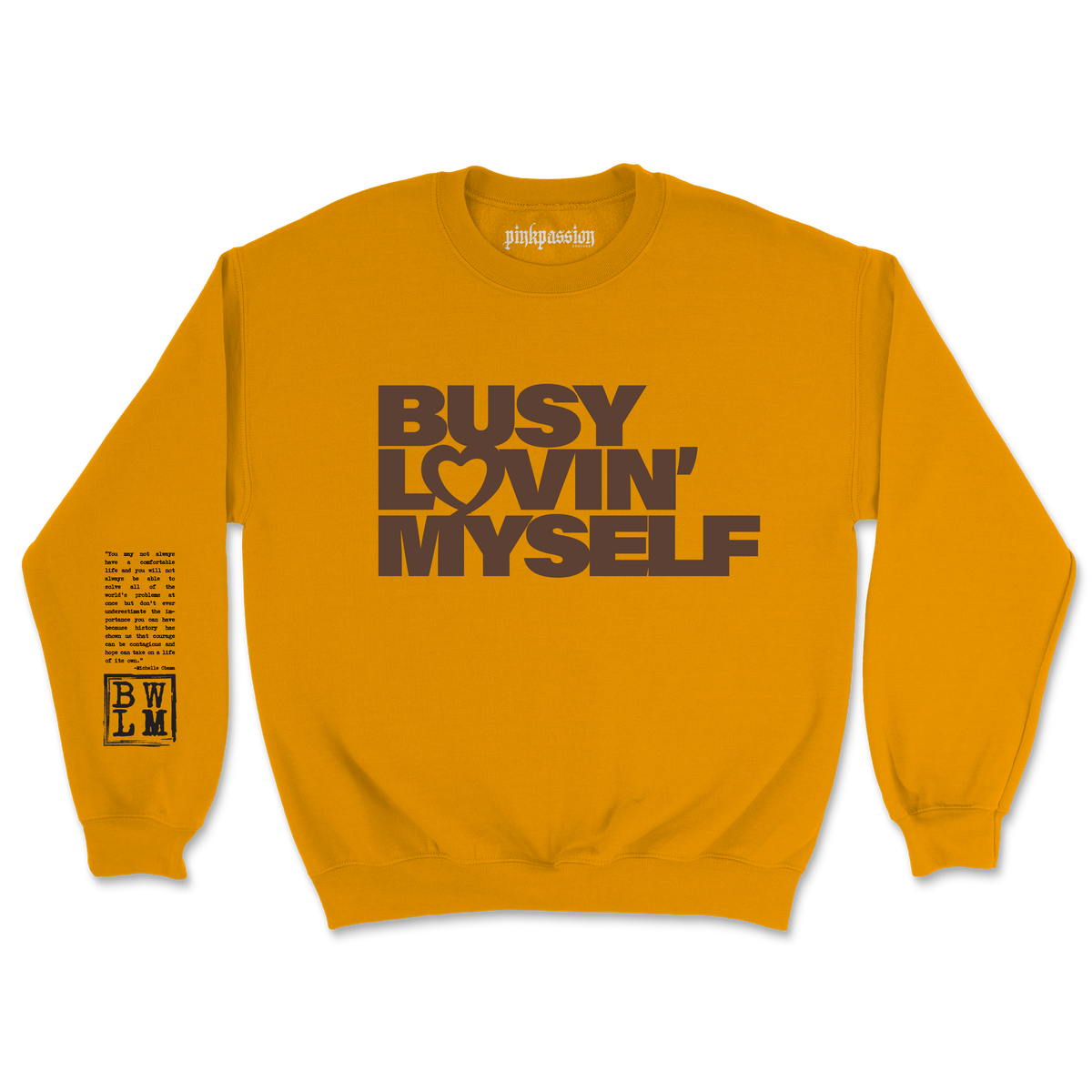 Busy Lovin Myself Crewneck (Unisex)