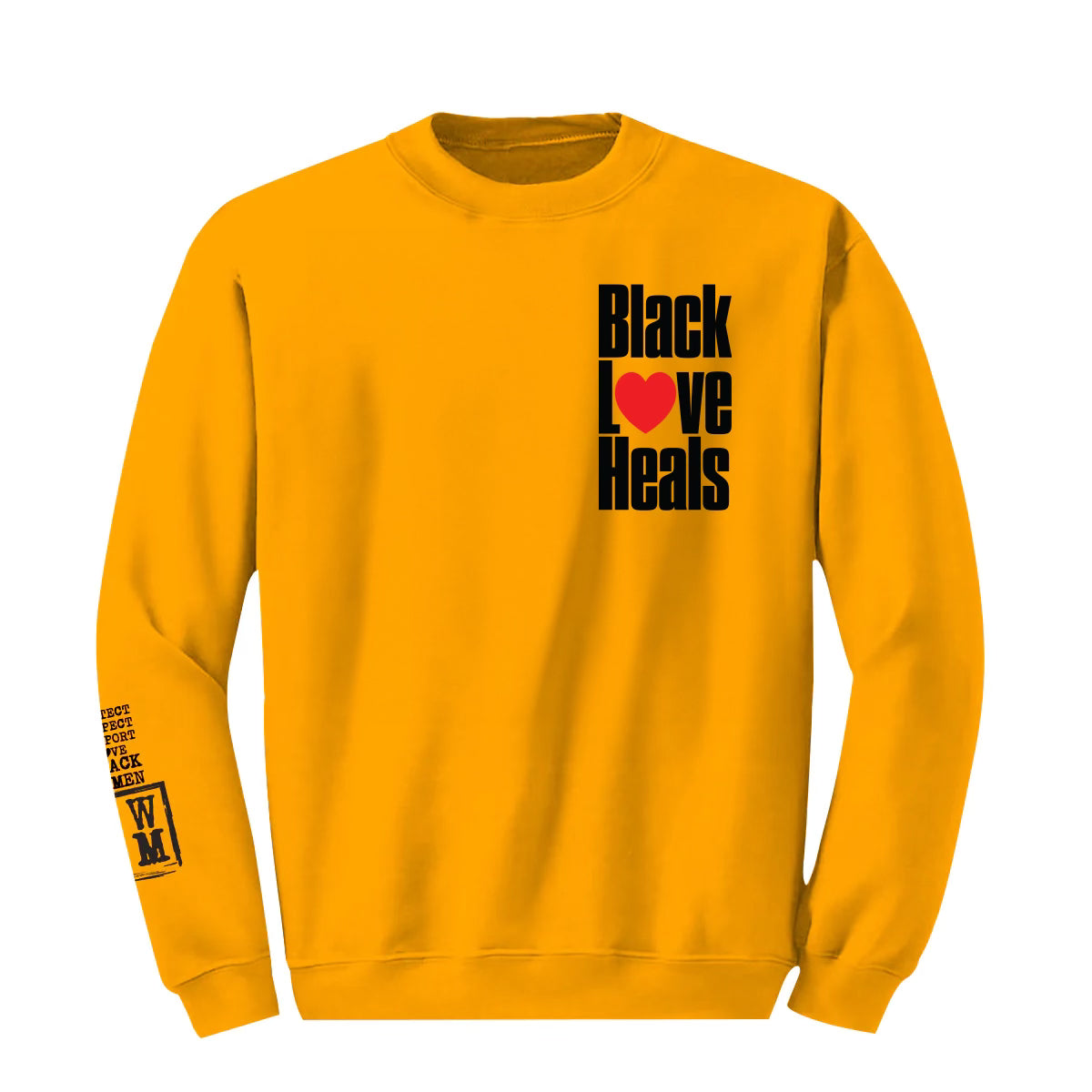 Black Love Heals Crewneck (Unisex)