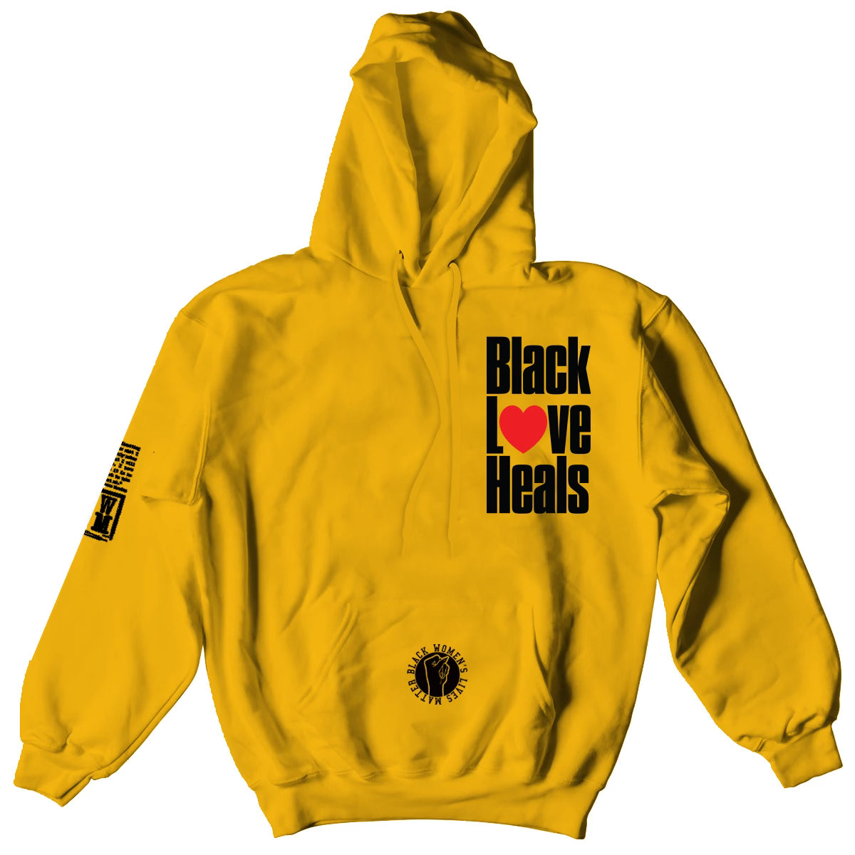 Black Love Heals Hoodie (Unisex)