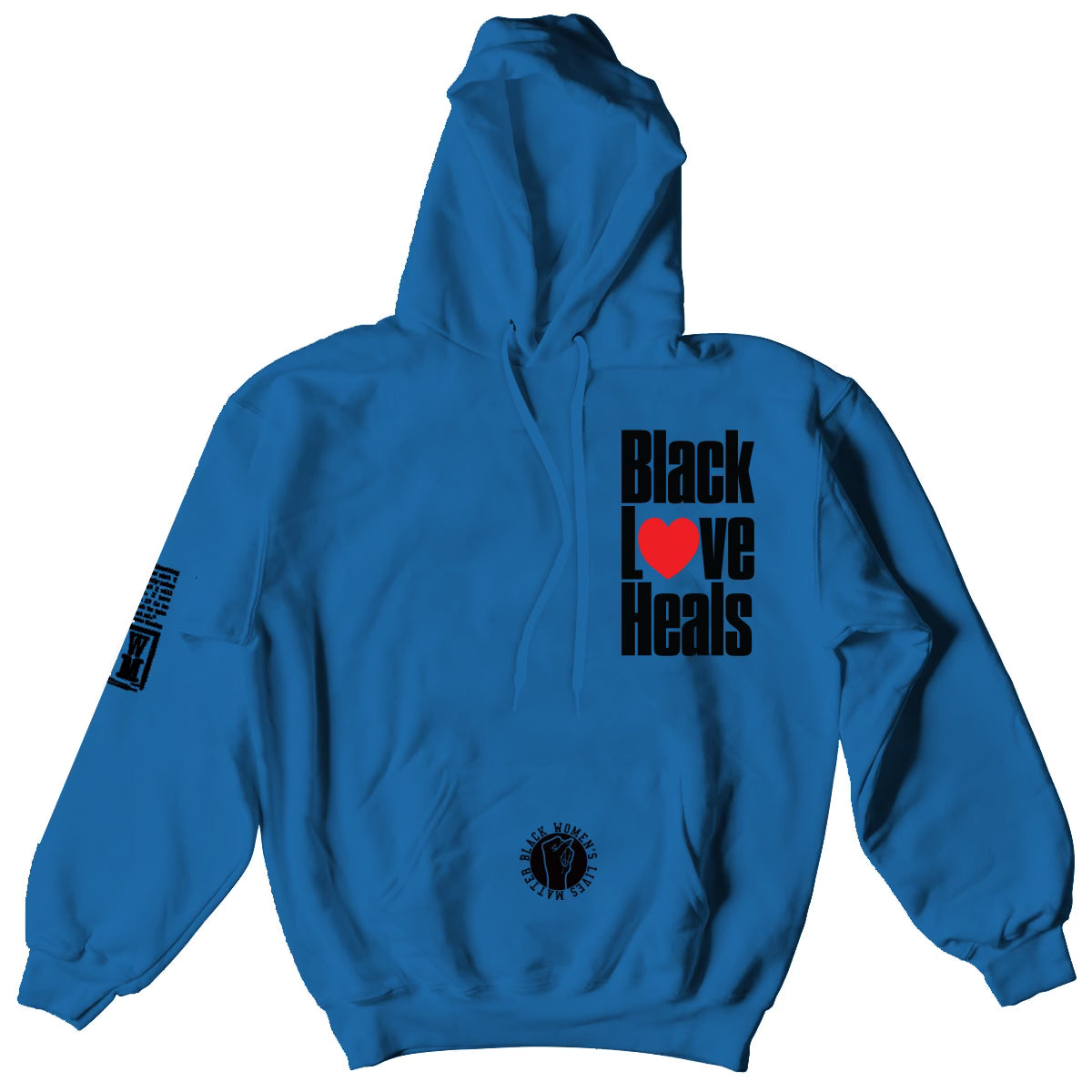 Black Love Heals Hoodie (Unisex)