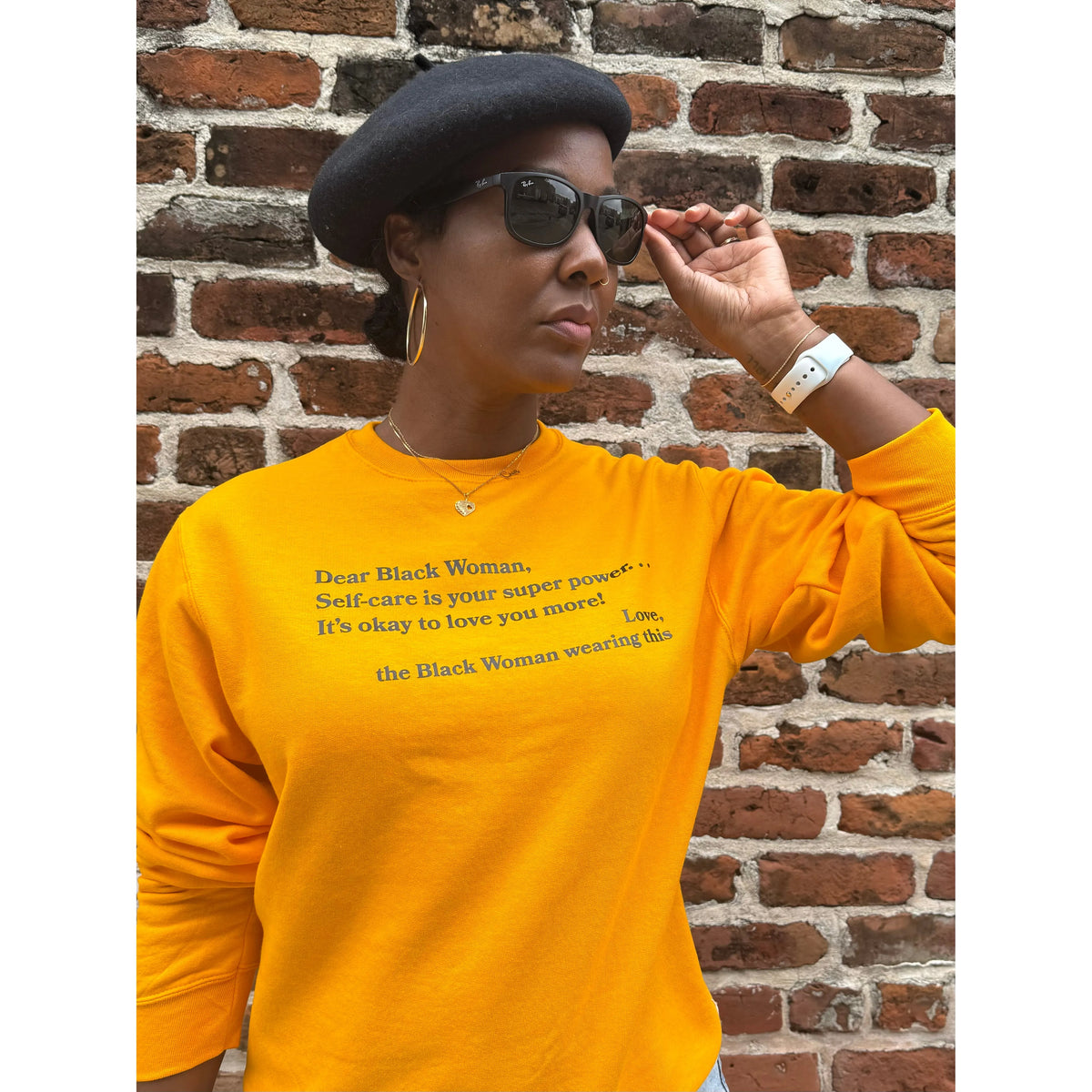 Dear Black Woman Crewneck (Unisex)-30% OFF SPECIAL