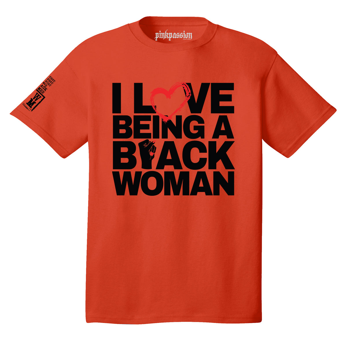 I Love Being a Black Woman T-shirt (Unisex)