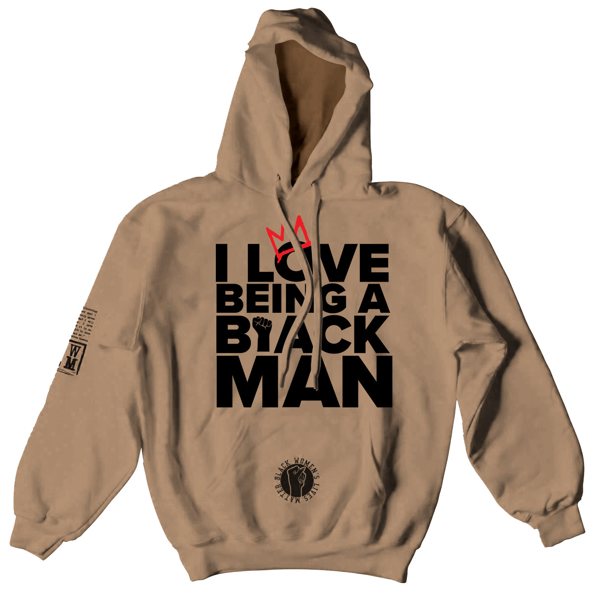 I Love Being a Black Man Hoodie (Unisex)