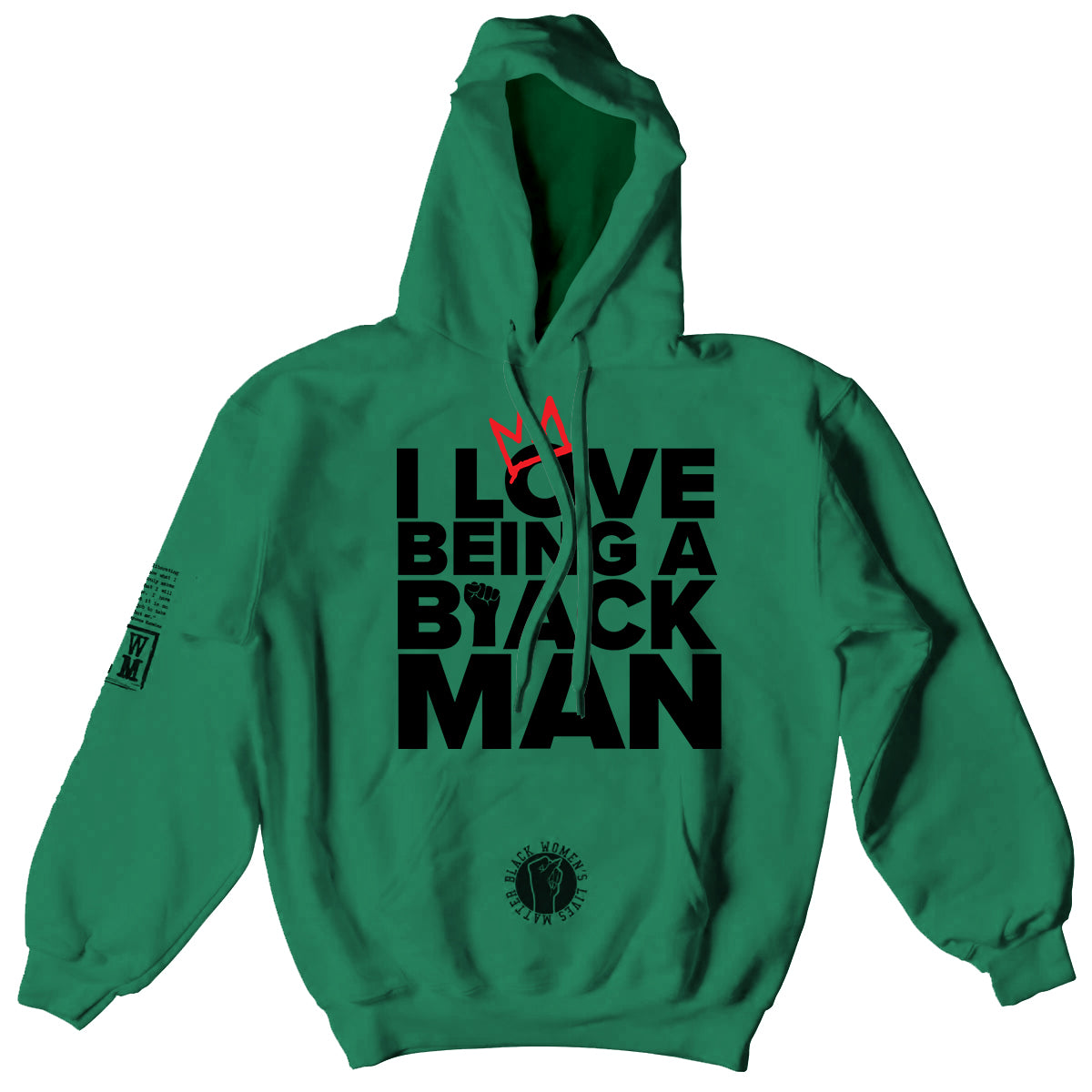 I Love Being a Black Man Hoodie (Unisex)