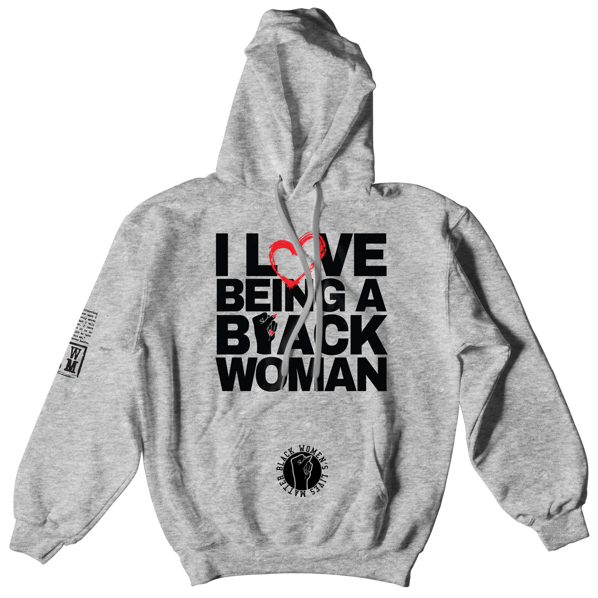 I Love Being a Black Woman Hoodie (Unisex)