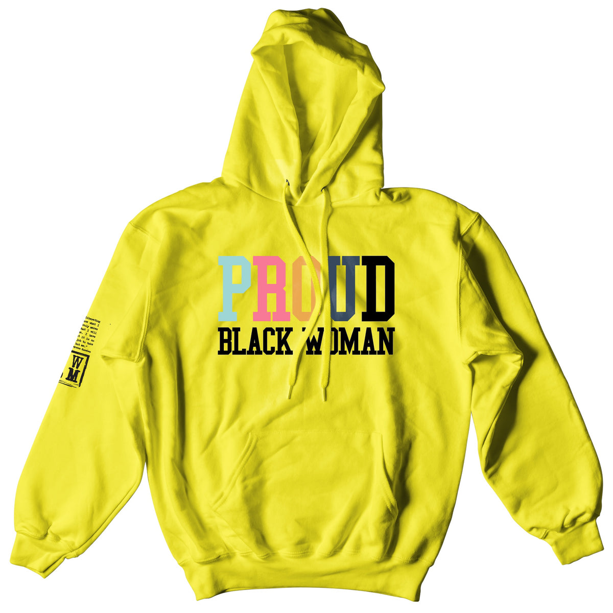 Proud Black Woman Hoodie (Unisex)